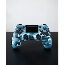 Ps4 Oyun Kolu Kamuflaj Desenli Kablosuz Joystick