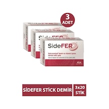 Sidefer 20 Sticks 3 Adet