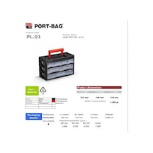 Portbag Pl01 Caby 3/11 Çekmece Seti - Cole-294209