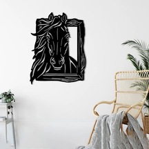 Özgürlüğün İfadesi: At Metal Duvar Dekoru