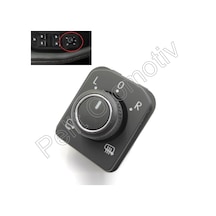 Tiguan Ayna Ayar Düğmesi Katlanabilir 3g0959565c