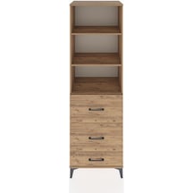 Hyperion Dolap 3 Raflı 3 Çekmeceli 60x44x195 Çam-çam Çam Hyperion Dolap 3 Raflı 3 Çekmeceli 60x44x195 Çam-çam Çam