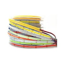 12 Volt Cob Led Şerit Metrede 320 Led 5mt Ip 20 Beyaz