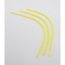 Edulaparoskopi Silikon Simüle Kan Damarı Yumuşak İç Çap 3 Mm X 15 Cm Sarı Silikon Vaskuler Anastomoz Sütür Eğitim Materyali