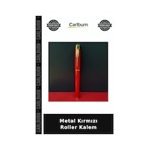 Özel Üretim İmza Kalemi Şık Zarif Metal Kırmızı Roller Kalem