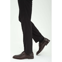 Tamer Tanca Erkek Hakiki Deri Kahverengi Klasik Ayakkabı 183 19504 Erk Ayk Sk22/23 Khv Bfl/khv Ptn