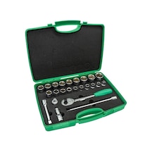 Elta 1115 00 2024 Altı Köşe Lokma Anahtar Takımı 1/2'' 24 Parça
