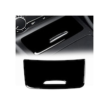 Mercedes-benz A-class 2013-2018 / Cla 2013-2017 / Gla 2015-2018 İçin Araba Merkezi Saklama Kutusu Kapağı Dekoratif Etiket, Sol Ve Sağ Sürücü Evrensel Siyah 1 Adet