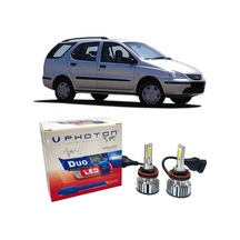 Tata Marina Led Xenon Uzun+kısa Far Ampulü H4 Duo Yeni Seri Beyaz