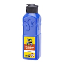 Nova Color Mavi Akrilik Boya 250 Gr 1 Adet Su Bazlı Akrilik Boyası Hobi Sanatsal Boy Tuval Ahşap Metal