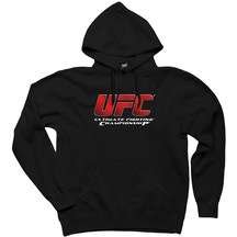 Ufc Ultimate Fighting Championsiyah Kapşonlu Sweatshirt Hoodie