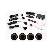 Aem Araç Geri Park Sensörü Led Ekran Ve Ses İkazlı Siyah Göz 18mm Aem Aem11 1020