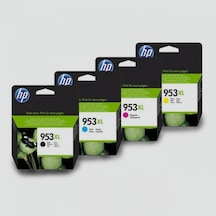 Hp 953Xl Siyah Ve Renkli Kartuş Paketi Yüksek Kapasite