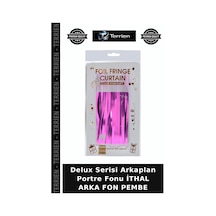 Delux Serisi Arkaplan Portre Fonu İthal Arka Fon Pembe