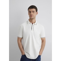 Mavi Regular Beyaz Erkek Polo Yaka T-shirt M0612648-70057 Beyaz
