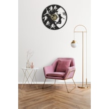 Basketbol Spor Duvar Saati Mdf Duvar Dekorasyon Lazer Kesim 32x32