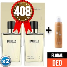 Bargello 408 Floral Kadın Parfüm EDP 2 x 50 ML + Kadın Sprey Deodorant 150 ML