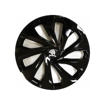 Skoda Yeti Uyumlu 14 Inç Piano Black Siyah Jant Kapağı 4 Adet
