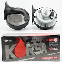 Seger Korsa Dadat Salyangoz Korna 12V Çift Fişli