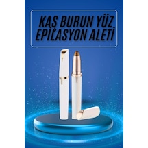 Kaş Bıyık Epilasyon Aleti İnce Uçlu Yüz Için Tüy Alıcı Pilli Mh-hs4298-0909