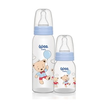 Klasik Biberon Seti 125 ML + 250 ML - Mavi