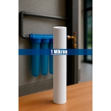 Su Arıtma Cihazı 1 Micron Sediment Tortu Filtre Kartuşu 20" (483564849)