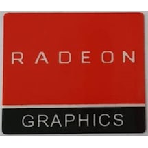 OEM Radeon Graphic Sticker Etiket D32