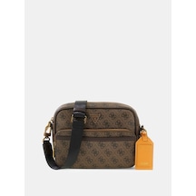 Guess Hmmılop5422 Milano Erkek Çapraz Çanta Kahverengi