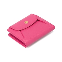 Tergan Pembe Deri Kadın Cüzdan - S1cb00005714-h68 Pembe