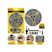 Hassas Dengeleme - Darbe Dayanlıklı Ayarlı Delik Testere Panç Set 45-130mm 5047