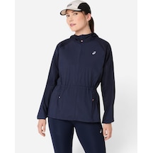Asics Road Packable Jacket Kadın Lacivert Ceket 2012d076-400