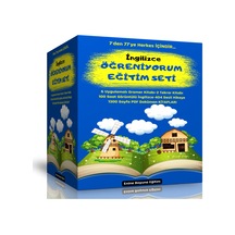 İngilizce Öğreniyorum Eğitim Seti 8 Kitap + 100 Saat Görüntülü Anlatım