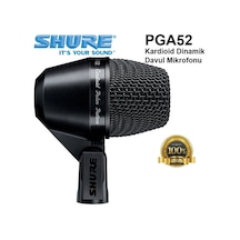 Shure Pga52 Kardioid Dinamik Davul Mikrofonu