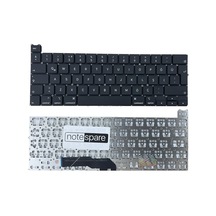 Macbook İle Uyumlu Pro 13" A2251 Emc 3348 Notebook Klavye Siyah Küçük Enter Versiyon Tr