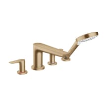 Hansgrohe Talis E 4 Delikli Küvet Bataryası Mat Bronz