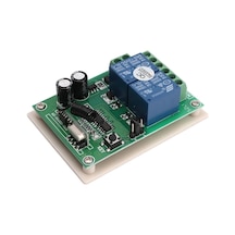 433Mhz RF 2 Kanal Röle Modül DC 12V  Kablosuz Motor Pompa Fan