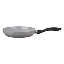Cem granitta tava - tek kulplu tava 28 cm.kızartma tavası