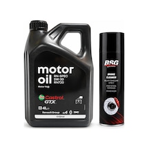 Castrol Motor Yağı Gtx 5w-30 Rn720 4 Litre + Balata Spreyi 500 Ml
