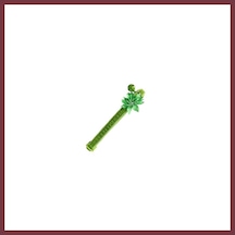 Storeşahin Çiçekli Kedi Boyun Tasması Yeşil 30 Cm Shn0720