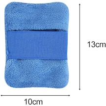 Suntek Plaj Kum Temizleme Çantası Yumuşak Mavi-13cmx10cm