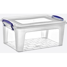 9 Lt. Derin Clear Box Saklama Kabı-355x231x160 Mm-30164 Çok Renkli