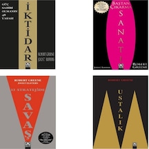 Baştan Çıkarma Sanatı - 33 Stratejide Savaş - Ustalık - Iktidar / 4 Kitap Set - Robert Greene