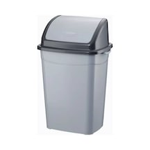 Sallanır Kapak Çöp Kovası 70 Lt Gri - 929473556 Gri