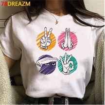 Noıssey Kırmızı Etiket Jojo Tuhaf Macera T Shirt Üst Tees Mod125 16820 Beyaz