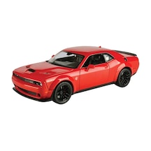 Motor Max 1:24 2018 Dodge Challenger Srt Hellcat Widebody Die-cast Kırmızı Model Araba