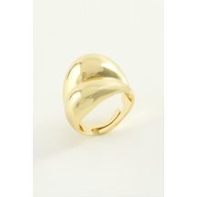 Oval - 630 - Metal - Nazblsmm - Yüzük Sarı