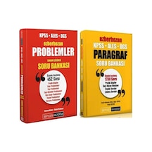 Pegem Kpss Ales Dgs Ezberbozan Paragraf Ve Problemler Soru Bankası Seti 2 Kitap