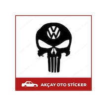 Volkswagen Kurukafa Sticker Volkswagen Sticker Oto Sticker Araba