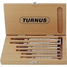Turnus 250-570 Ahşap Kutu Saatçi Tornavida Takımı 6 Parça