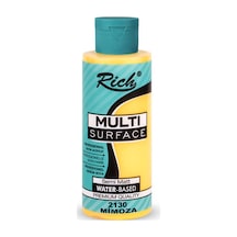 Rich Akrilik Boya Multi Surface 120 Cc Mimoza 2130 Çok Renkli